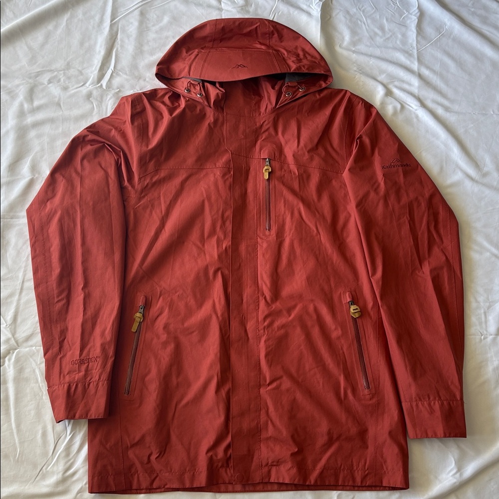 Kathmandu Raincoat Orange Goretex